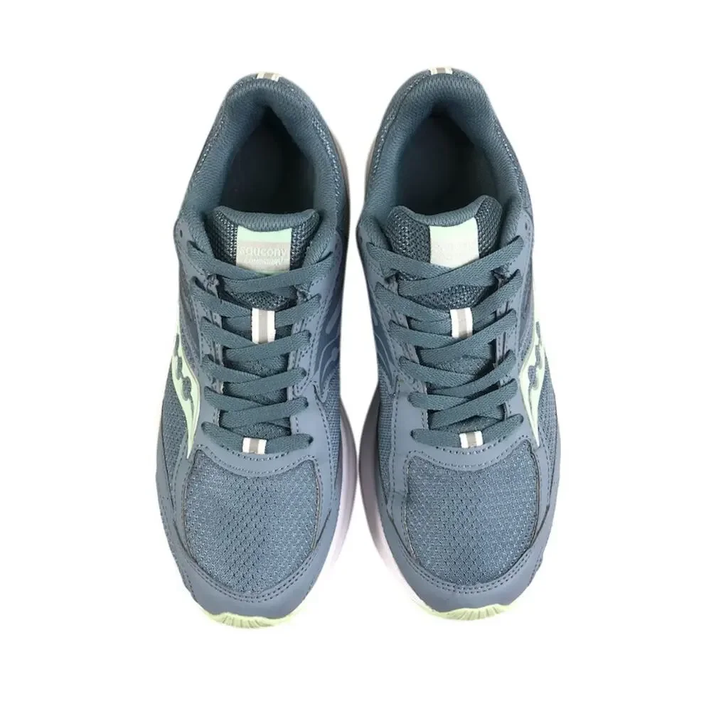 SAUCONY Cohesion 17 Running Shoe Sneakers W 9.5 Blue Jade Mesh Everyday Athletic